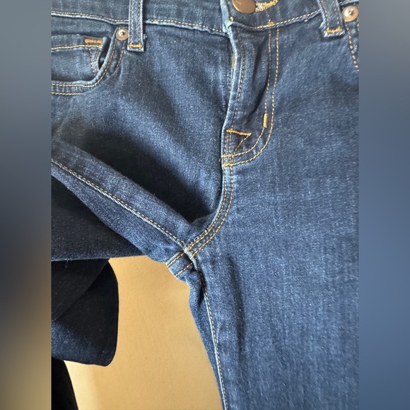 J Brand Babe Starless Cotton Blend Low Rise Y2K Style Flare Blue Jeans Size 26 - Picture 3 of 14